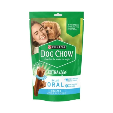 Dog Chow Salud Oral Mini X3