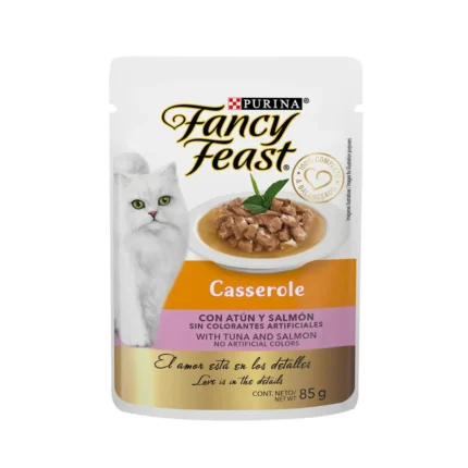 Pouch Fancy Feast Casserole Atún y Salmón