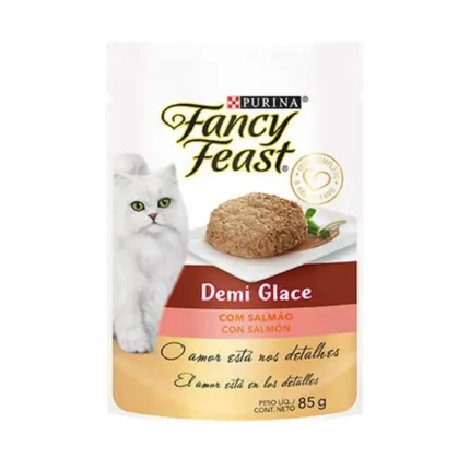 Pouch Fancy Feast Demi Glace Salmón