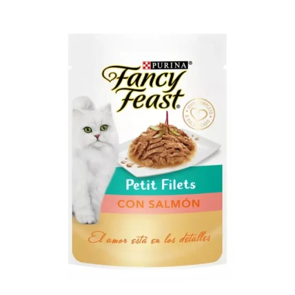Pouch Fancy Feast Petit Filets Salmon